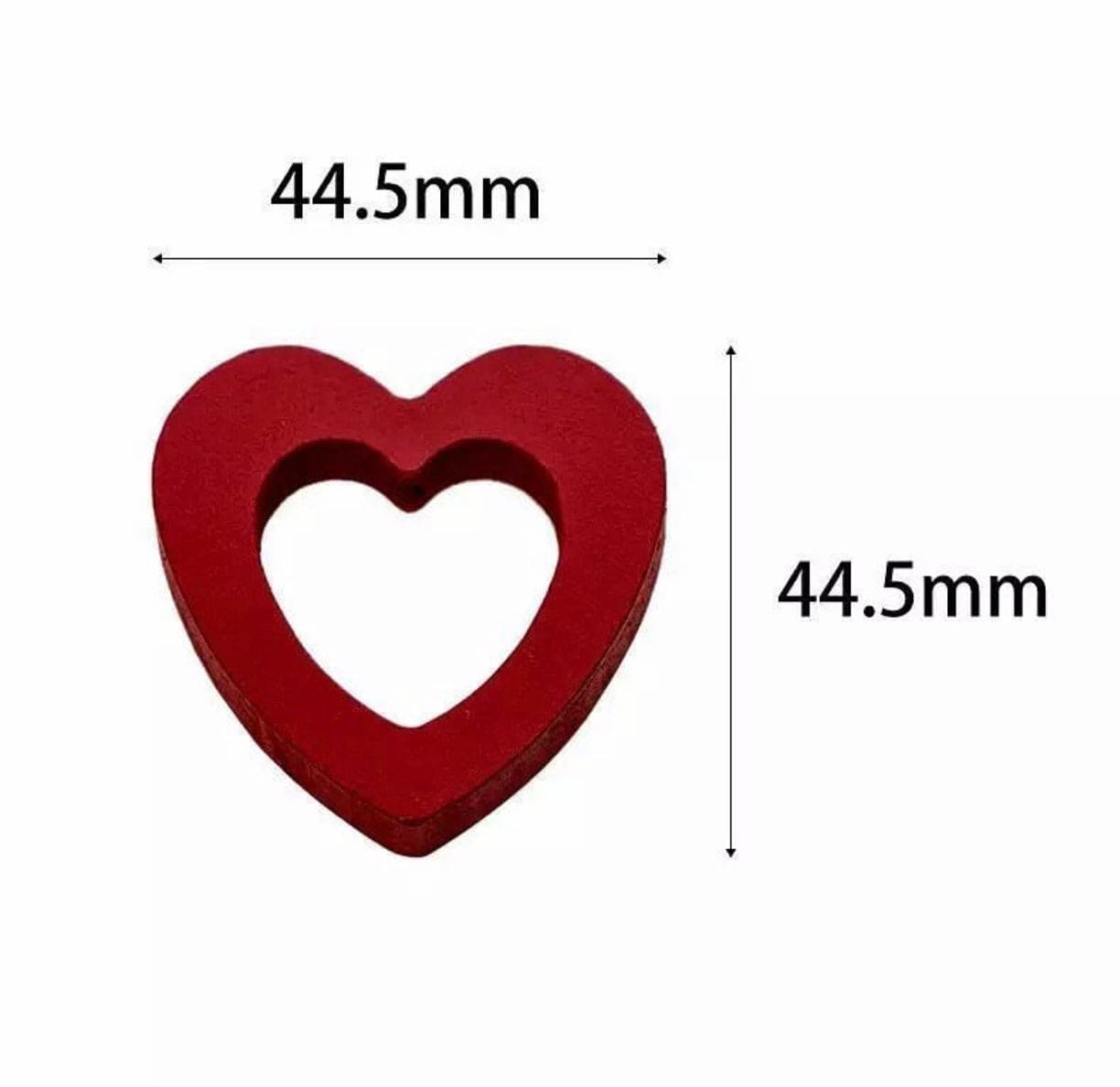 Wooden Heart Fairy Lights, 20 LEDS String Night Light, Romantic Wedding Curtain Lamp Wooden Heart Fairy Lights, 20 LEDS String Night Light, Romantic Wedding Curtain Lamp